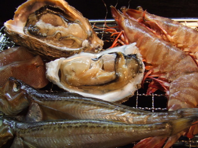 海鮮焼　例