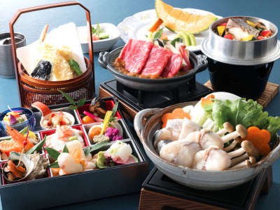 通年夕食和食会席