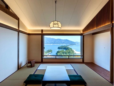 和室からの眺望