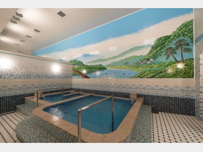 梅小路銭湯「ぽて湯」（浴槽）