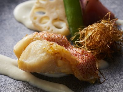 【季節の会席】冬(2025年12月～2026年2月)焼き物 赤魚オーブン焼き