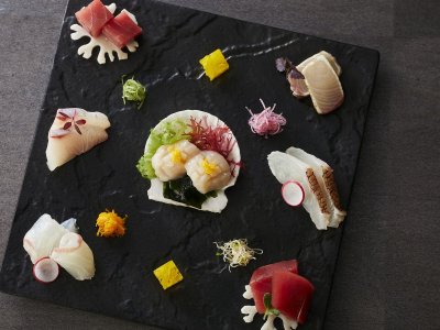 【土地の恵み会席】冬(2025年12月～2026年2月)お造り 4種盛り