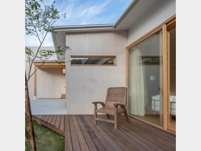 客室イメージ　ヴィラ「白露」テラス