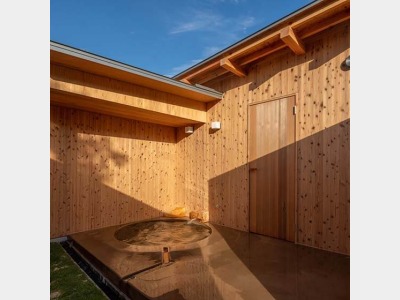 露天風呂イメージ　ヴィラ「土逢」露天風呂