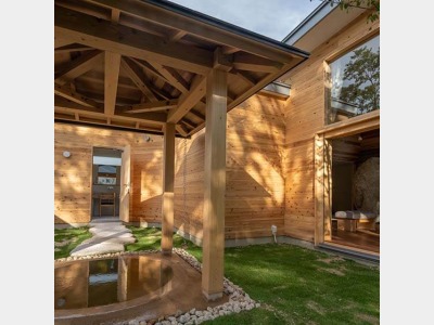 露天風呂イメージ　ヴィラ「石ろう」露天風呂