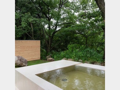 露天風呂イメージ　ヴィラ「紙季」露天風呂