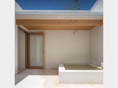 露天風呂イメージ　ヴィラ「硝白」露天風呂