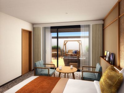 【露天風呂付き】デラックスツイン～潮風テラス～※イメージ