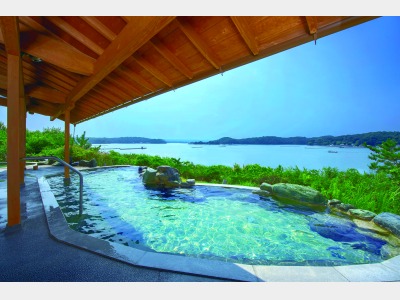 庭園露天風呂「朝なぎの湯」(男湯)