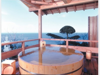 貸切露天風呂 風