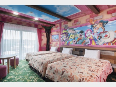 客室イメージキャラクタールーム