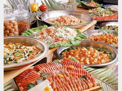 【夕食】バイキング