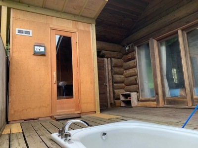 プライベートサウナ付きコテージ客室イメージ