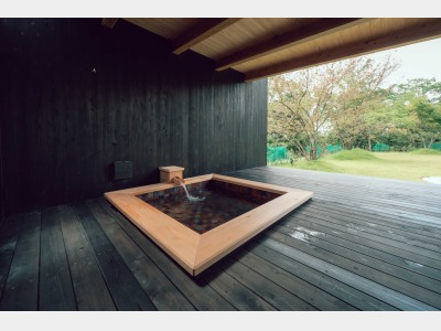 ヴィラ客室（露天風呂イメージ）