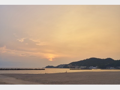 新和歌の風景（浜辺）