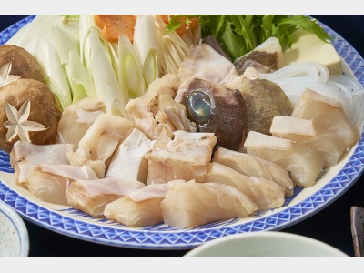 クエ鍋コース　※冬季限定