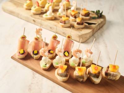 夕食：バイキング_ピンチョス