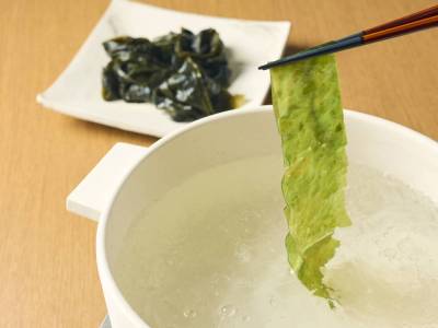 朝食：バイキング_わかめ