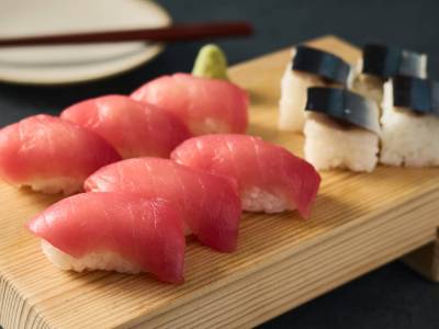 夕食：バイキング_お寿司