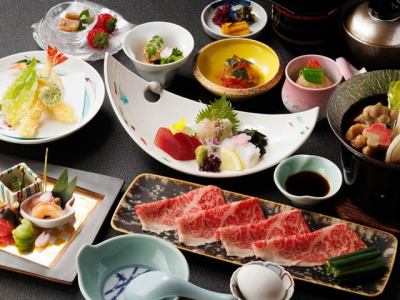 黒毛和牛のすき焼き