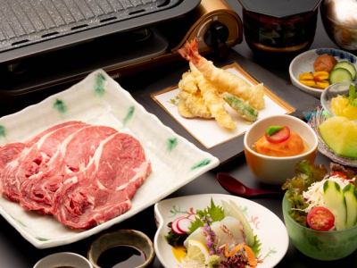 リブロースステーキ食べ放題