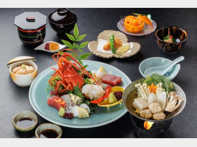 伊勢海老とクエ会席