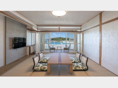 ＜2024年2月リニューアル＞白良浜姉妹ビーチのワイキキテイストを取り入れた和室