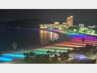 白良浜ライトパレード