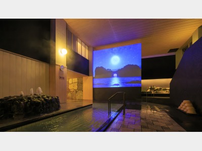 大浴場（プロジェクションマッピング）