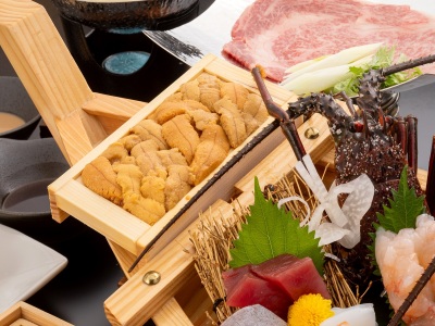 【お食事】極会席（お造り一例）
