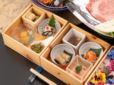 【お食事】前菜一例