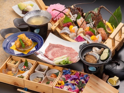 【お食事】特選会席（伊勢海老付き）