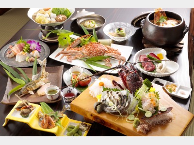 夕食会席の一例