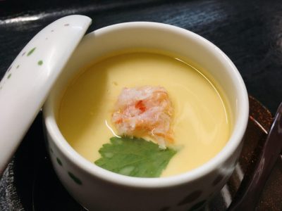 餡かけ豆乳茶碗蒸し