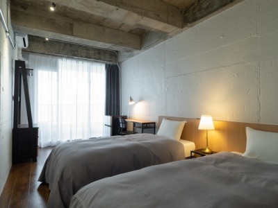 モデレートツイン／21㎡／2名迄／禁煙