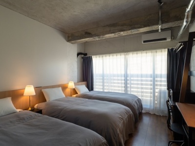 モデレートトリプル／21㎡／3名迄／禁煙