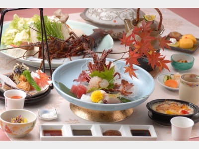 名物伊勢海老づくし会席