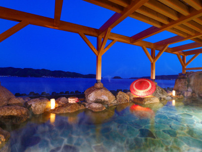 露天風呂（夜）イメージ