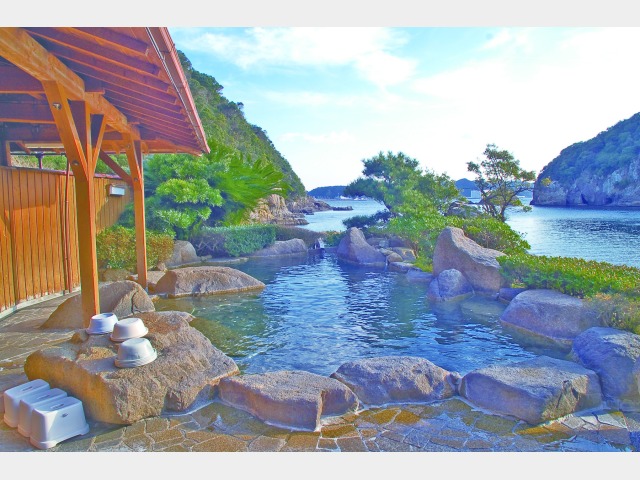 ホテルなぎさや 眺望露天風呂