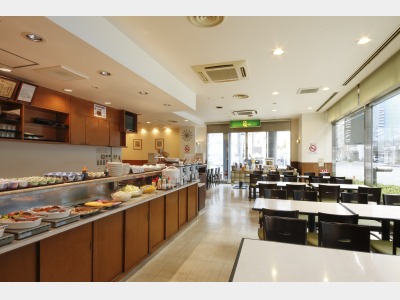 朝食ビュッフェ