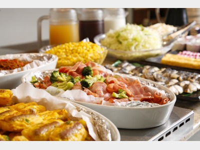 朝食ビュッフェ