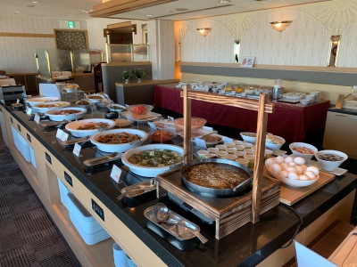 朝食バイキング