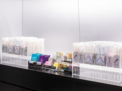 【フロント階】アメニティーバーよりご入用のアイテムをお選びください