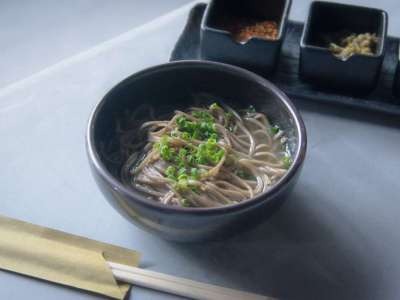 子夜そば　かけそば毎日21時～23時まで提供