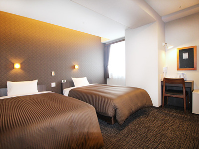 ツインルーム【120cm幅ベッド2台】