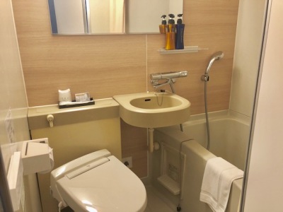 シングルルームユニットバス