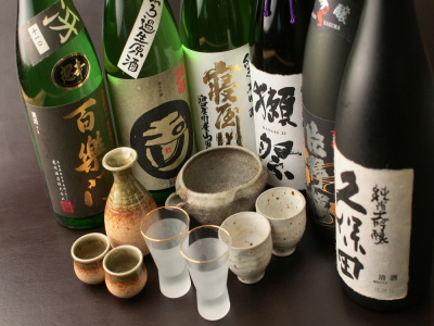 地酒も取り揃えております（和食レストラン猩々）