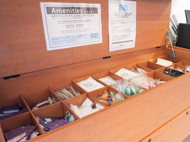 レフ関空泉佐野　ｂｙ　ベッセルホテルズ 取り放題アメニティ