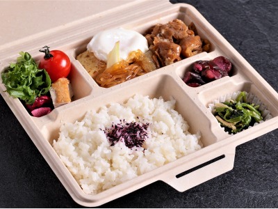 テイクアウト可能な朝食　一例