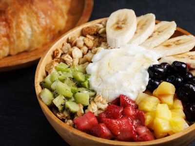 テイクアウト可能な朝食　一例